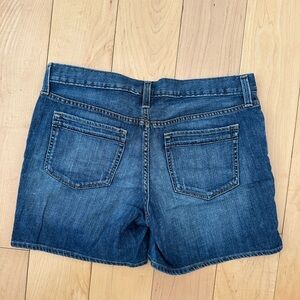 Eddie Bauer Blue Jean Shorts Mid-Length Casual